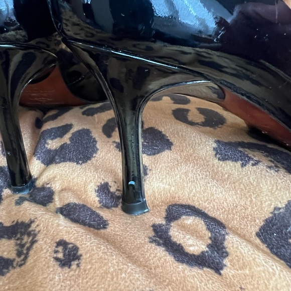 Donald plunger patent leather heel size 7 - Picture 8 of 9